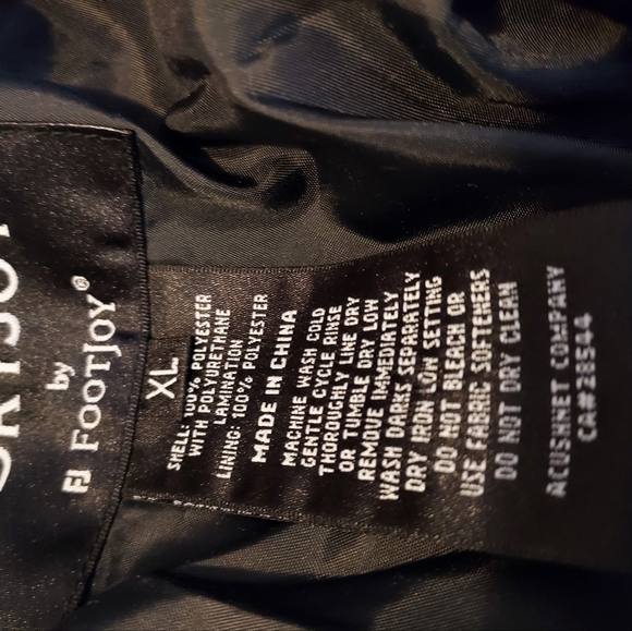 Mens Dryjoys By Footjoy Rain Pants Size XL - Picture 5 of 7